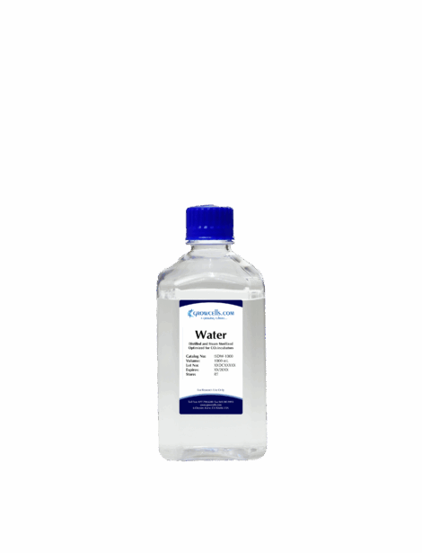 Water, Optimized for CO2 Incubators
