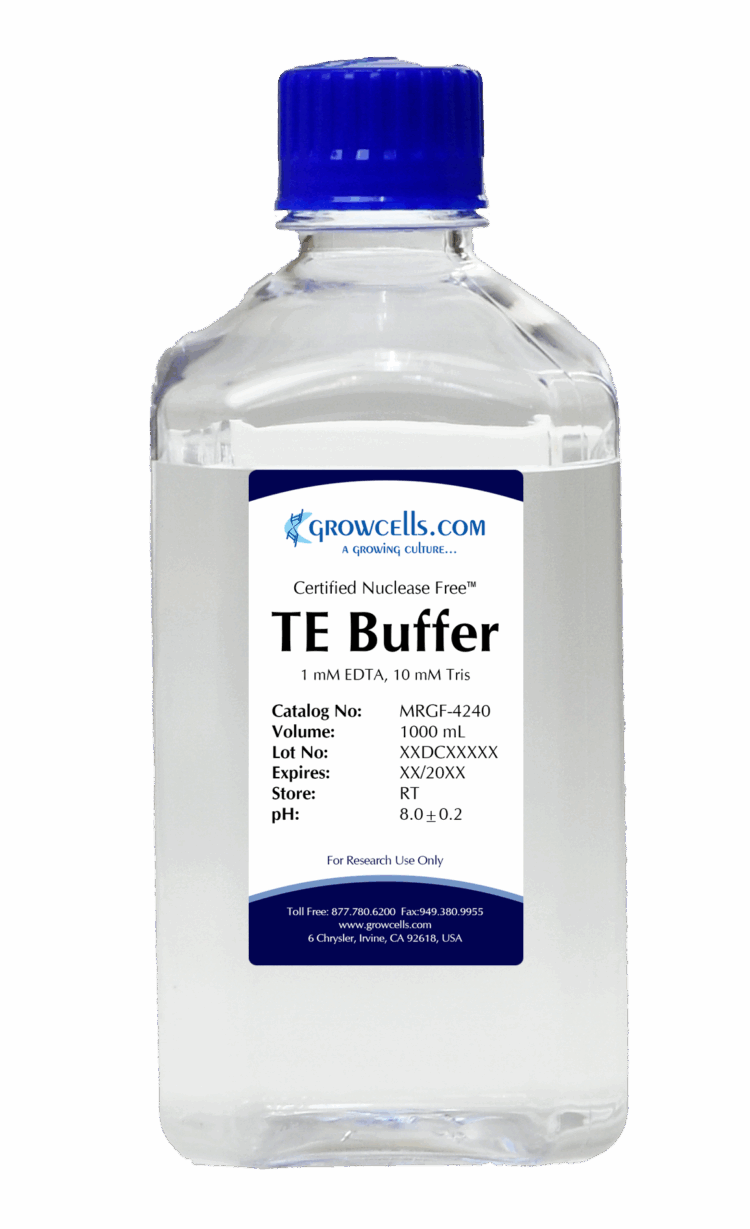 TE (Tris EDTA), 1X, pH 8.0 (Nuclease Free)