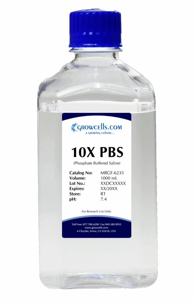 10X PBS (Phosphate Buffered Saline) pH 7.4