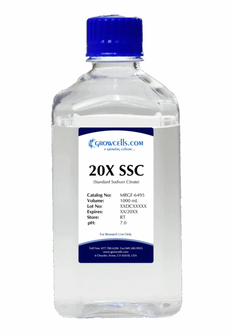 SSC (Standard Sodium Citrate) Buffer, 20X