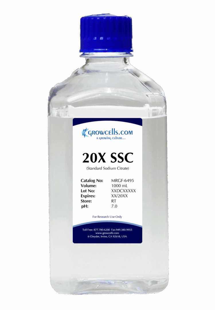 SSC (Standard Sodium Citrate) Buffer, 20X